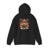 Grillmaster Hoodie – Flame Badge Front + Demon BBQ Back